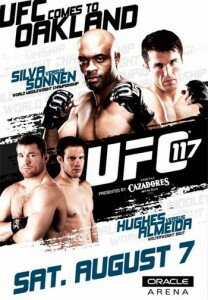 UFCPoster117AndersonSilvavsChaelSonnen6 208x300 MMA Results UFC 117 Silva vs Sonnen Anderson aka Spider Survives